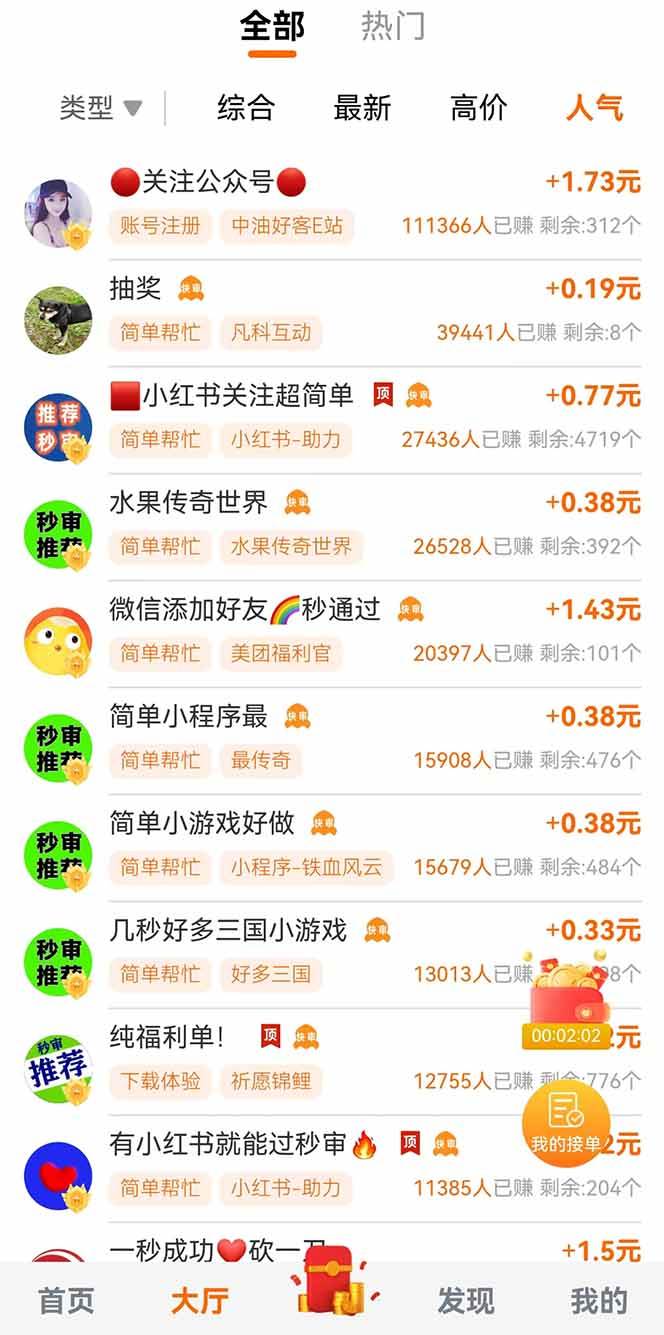 （14510期）零撸小项目免费分享 点赞助力 无任何门槛 手机随时可做 单日收益200＋-百盟网