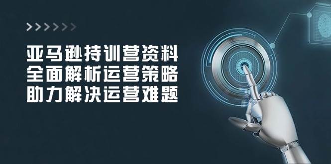 （14033期）亚马逊持训营资料，全面解析运营策略，助力解决运营难题-百盟网