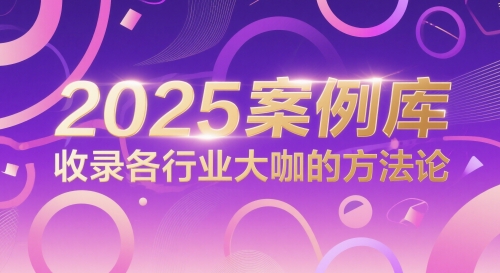 2025案例库，收录各行业大咖的方法论-百盟网