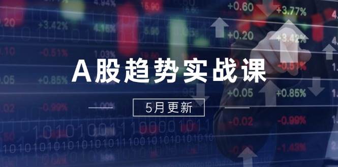 （14808期）A股趋势实战课：主力动向+政策红利，2025全年策略5月更新-百盟网