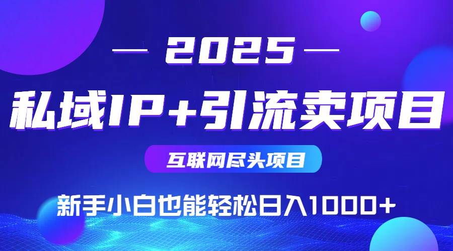 （14613期）私域IP+卖项目，普通人小白也能轻松实现日入1000+-百盟网