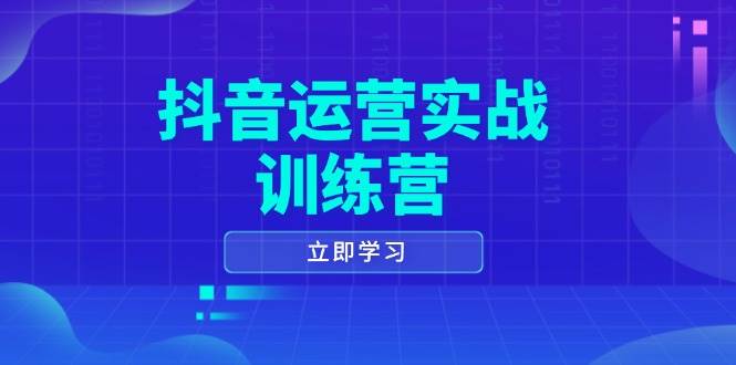（14057期）抖音运营实战训练营，0-1打造短视频爆款，涵盖拍摄剪辑、运营推广等全过程-百盟网