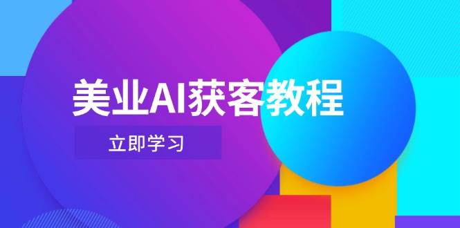 （14536期）美业AI获客教程，用Deepseek+数字人，轻松玩转抖音直播间-百盟网