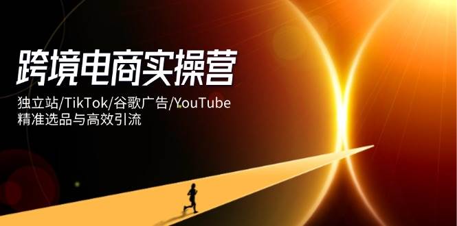 （14419期）跨境电商实操营：独立站/TikTok/谷歌广告/YouTube，精准选品与高效引流-百盟网