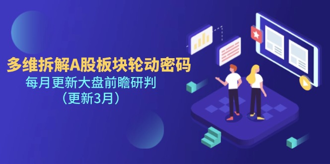 （14213期）多维拆解A股板块轮动密码，每月更新大盘前瞻研判（更新3月）-百盟网